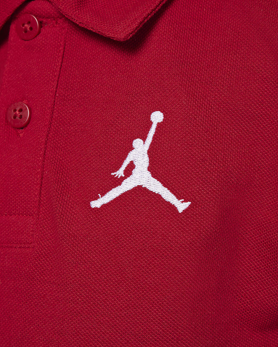 Jordan Jumpman Polo Little Kids Top. Nike JP
